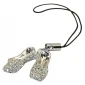 Crystal Slippers Phone Charm